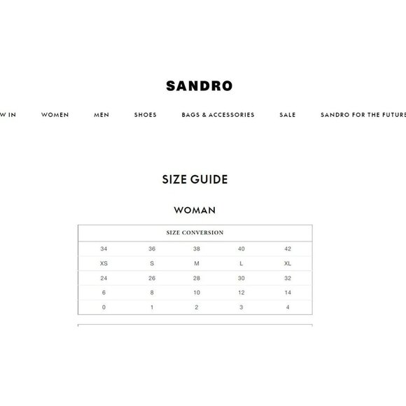 SANDRO Blue Sweater Chunky Open Knit Crochet Size 1 US SMALL - Picture 10 of 10